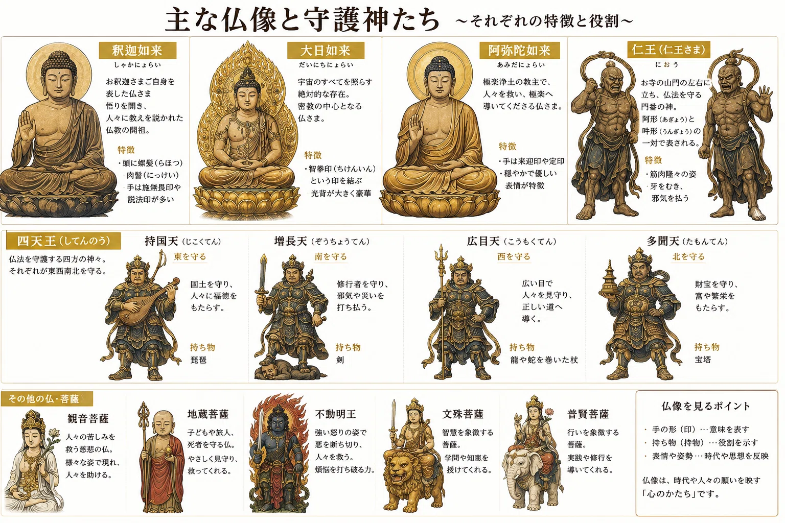 仏像の歴史と見方｜hon sora