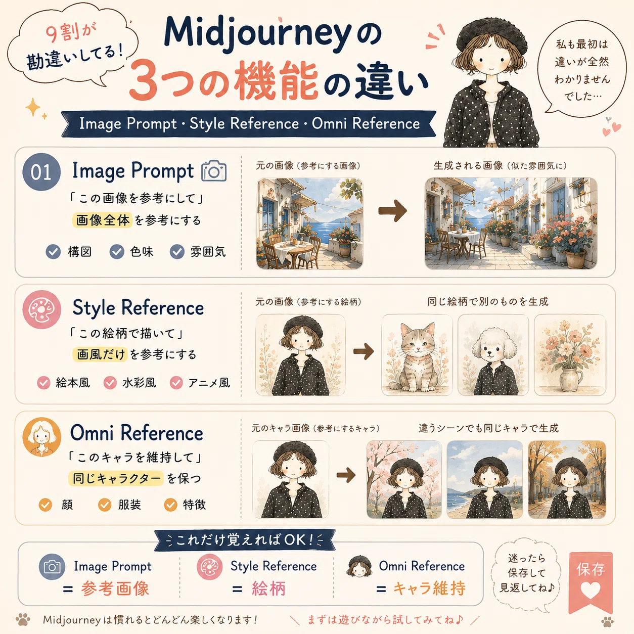midjourney】初心者が最初に覚えたい3つの機能｜Image Prompt・Style