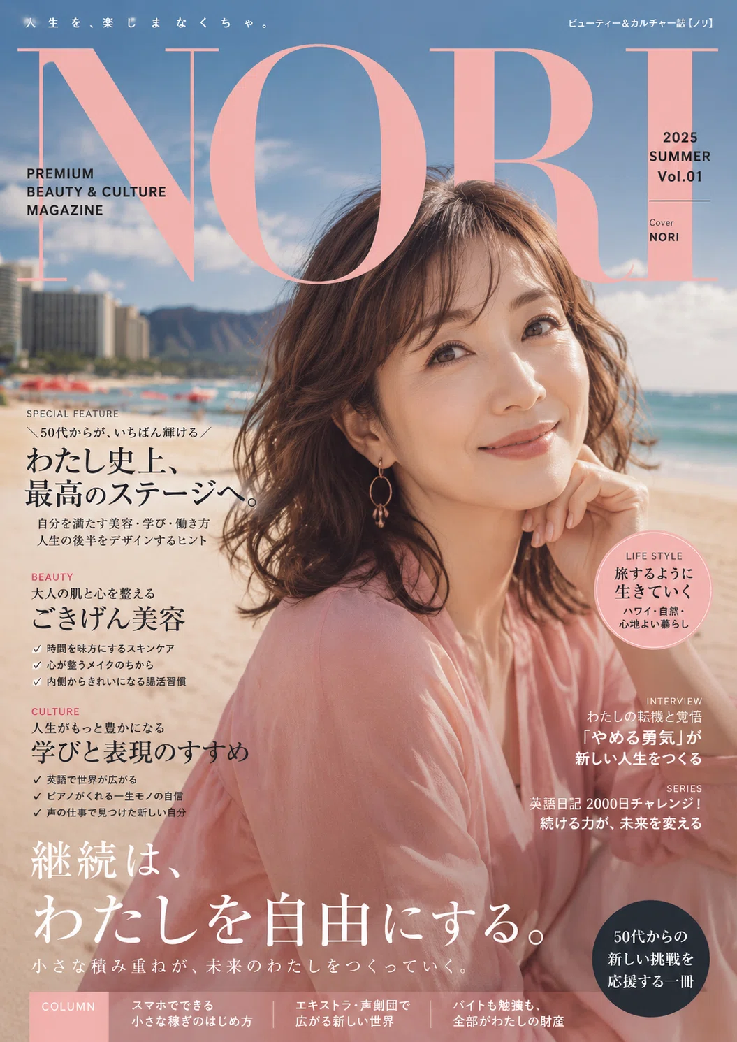 ChatGPTで作る「雑誌の表紙」｜Xで流行っているのでやってみた｜のり
