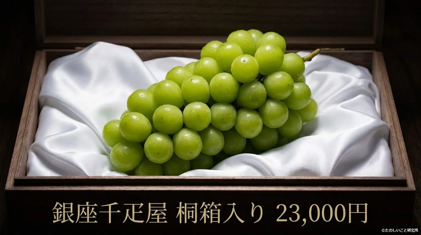千疋屋　プレミアムフルーツギフト　シャインマスカット他23,100円相当 129 妻に23,000円のシャインマスカットを贈った｜たのしいこと研究所
