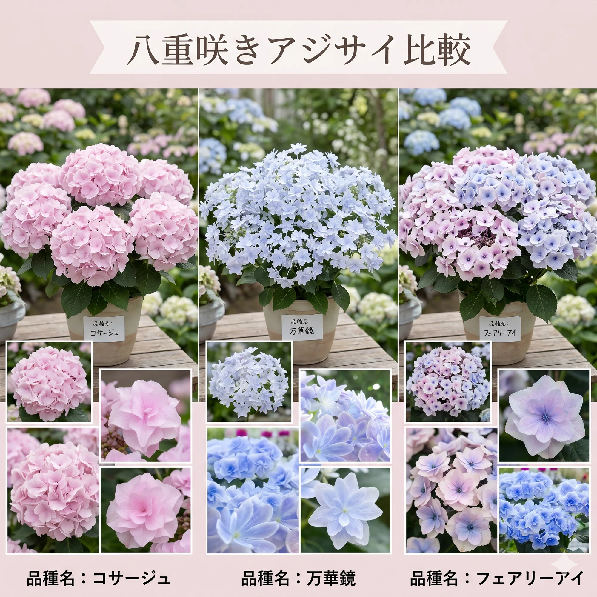 今人気のアジサイ品種の選び方ガイド|八重咲き・秋色・育てやすい 今人気のアジサイ品種の選び方ガイド|八重咲き・秋色・育てやすい