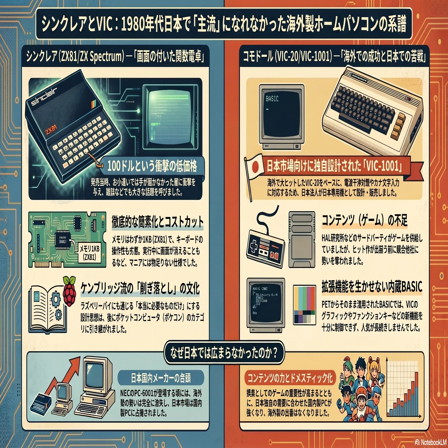 シンクレアとVIC - 日本では広まらなかったけど｜kzn
