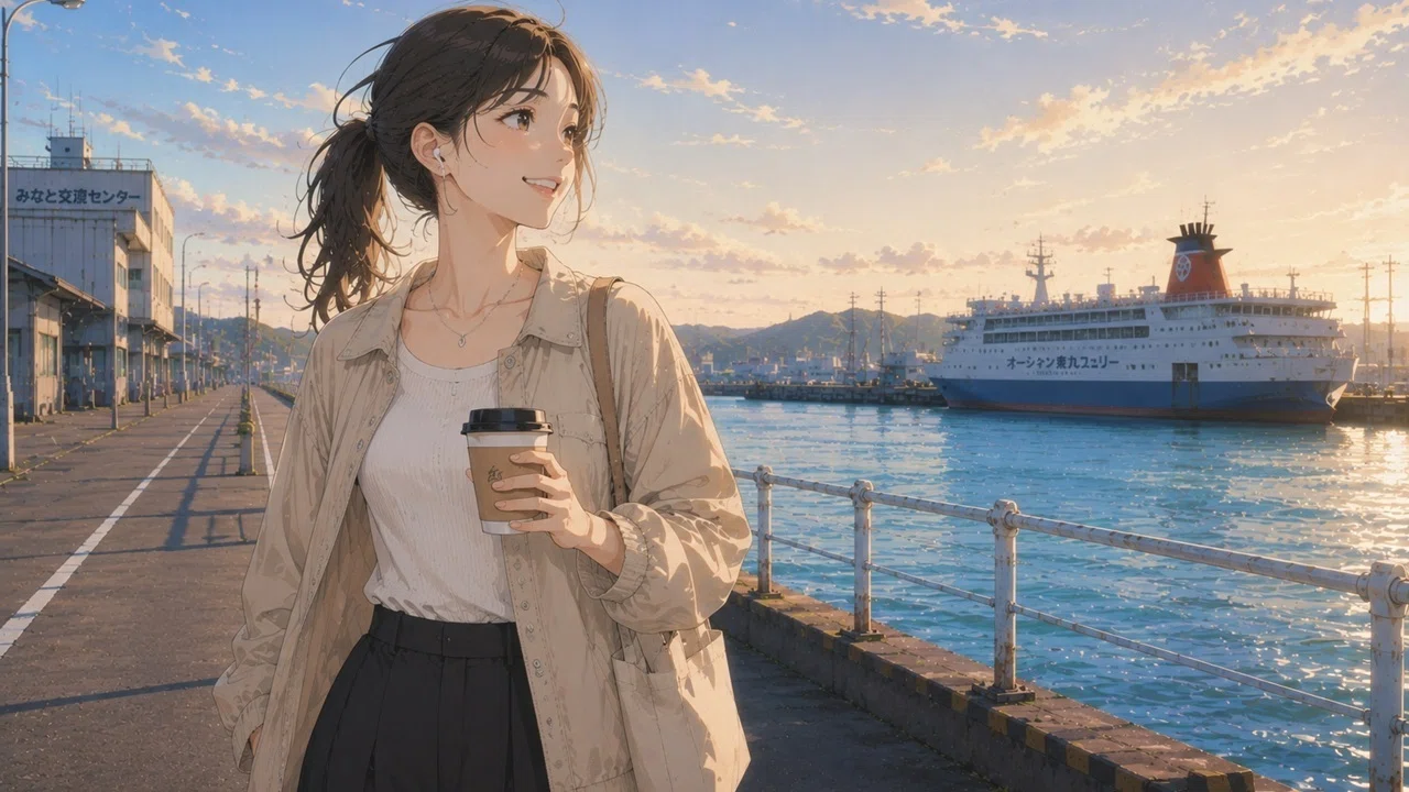 BGM】LoFi Hip Hop 徳島の川と海を歩く、梅雨入り後のチルい音色 創作
