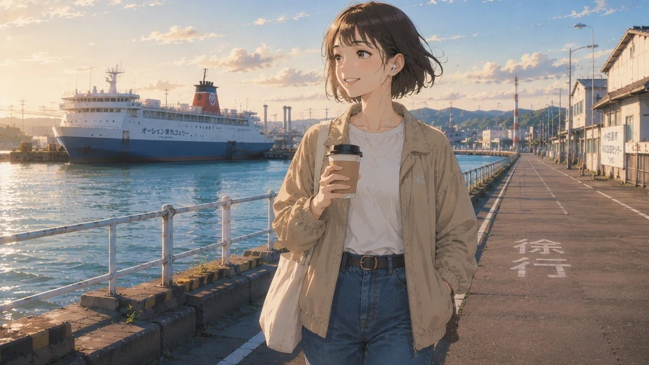 BGM】LoFi Hip Hop 徳島の川と海を歩く、梅雨入り後のチルい音色 創作