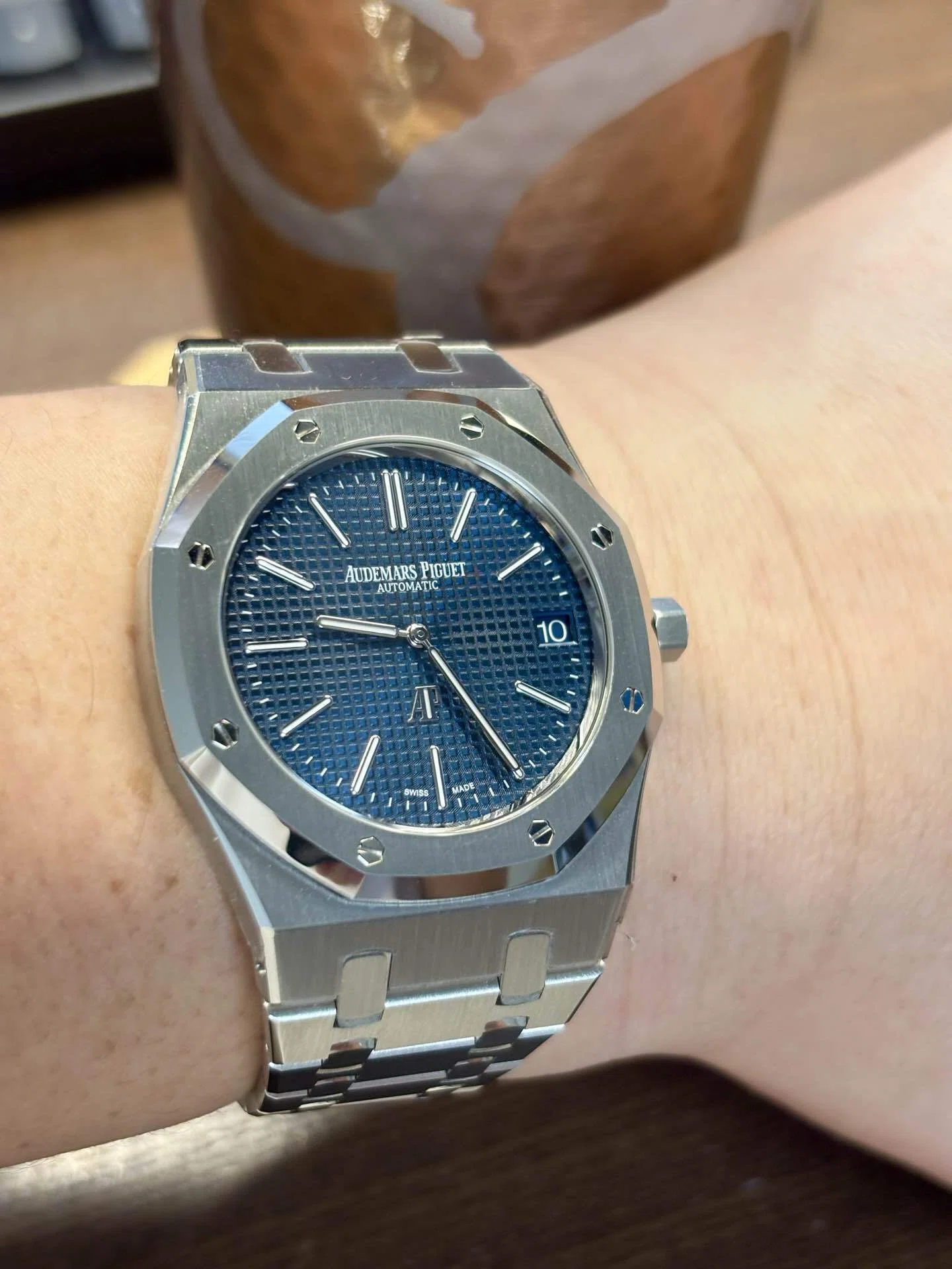 今日の1本〜Audemars Piguet Royal Oak Extra-Thin 16202ST〜｜hiro
