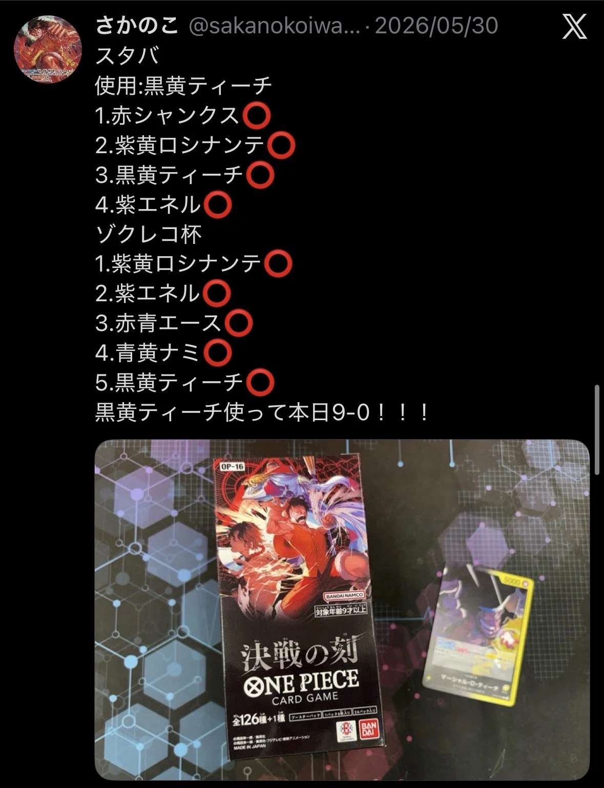 北海道エリアベスト8黒黄ティーチ解説｜さかのこ