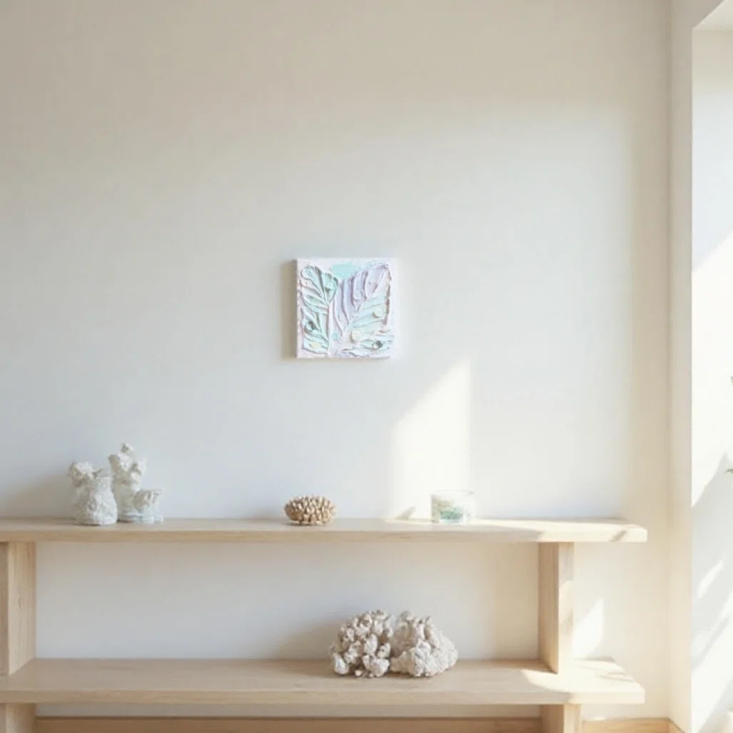 初夏の風と光を部屋に飾る。空間の空気を変える新作テクスチャーアート