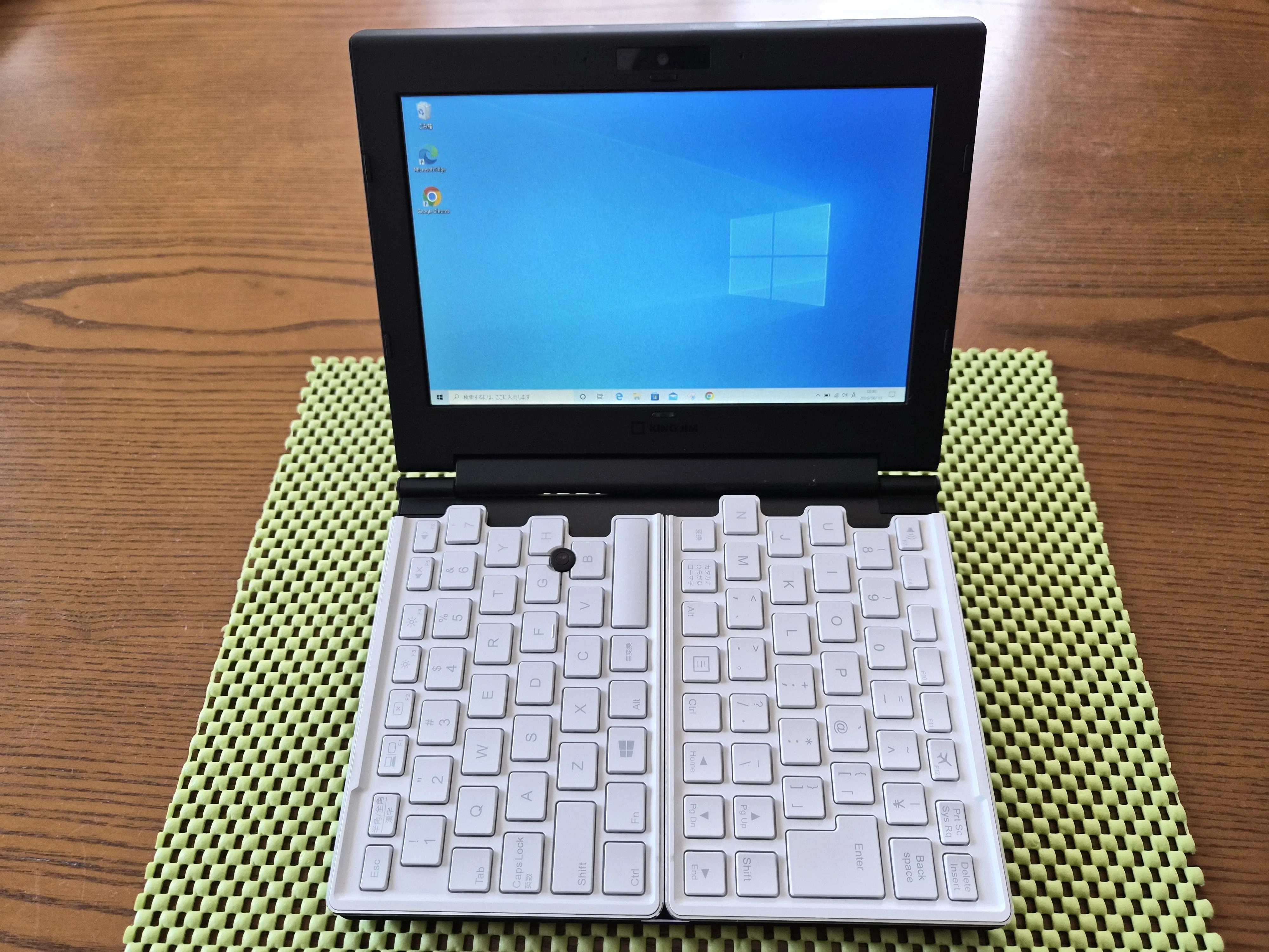 変態パソコンシリーズ 第7弾キングジム PORTABOOK XMC10 実機レビュー
