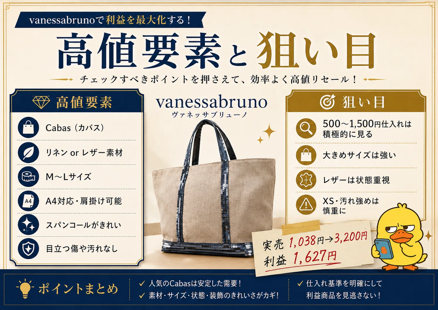 ニッチなブランドを狙え。vanessabruno高値戦略。｜進撃のタナカ