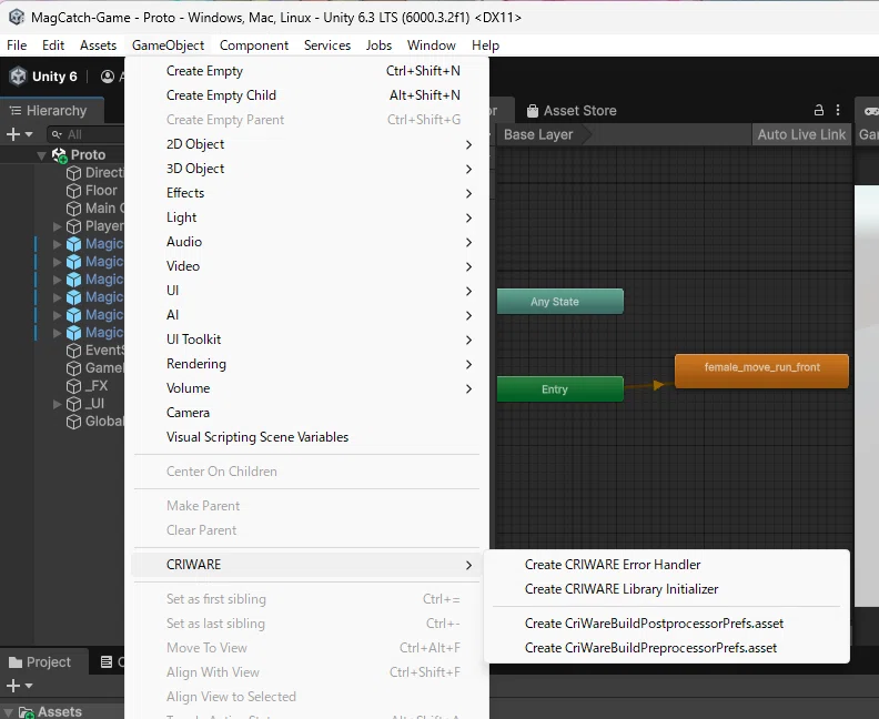 Criware Unity UnityでCRI ADXを導入した時の記録をしているだけ|朱音あおも