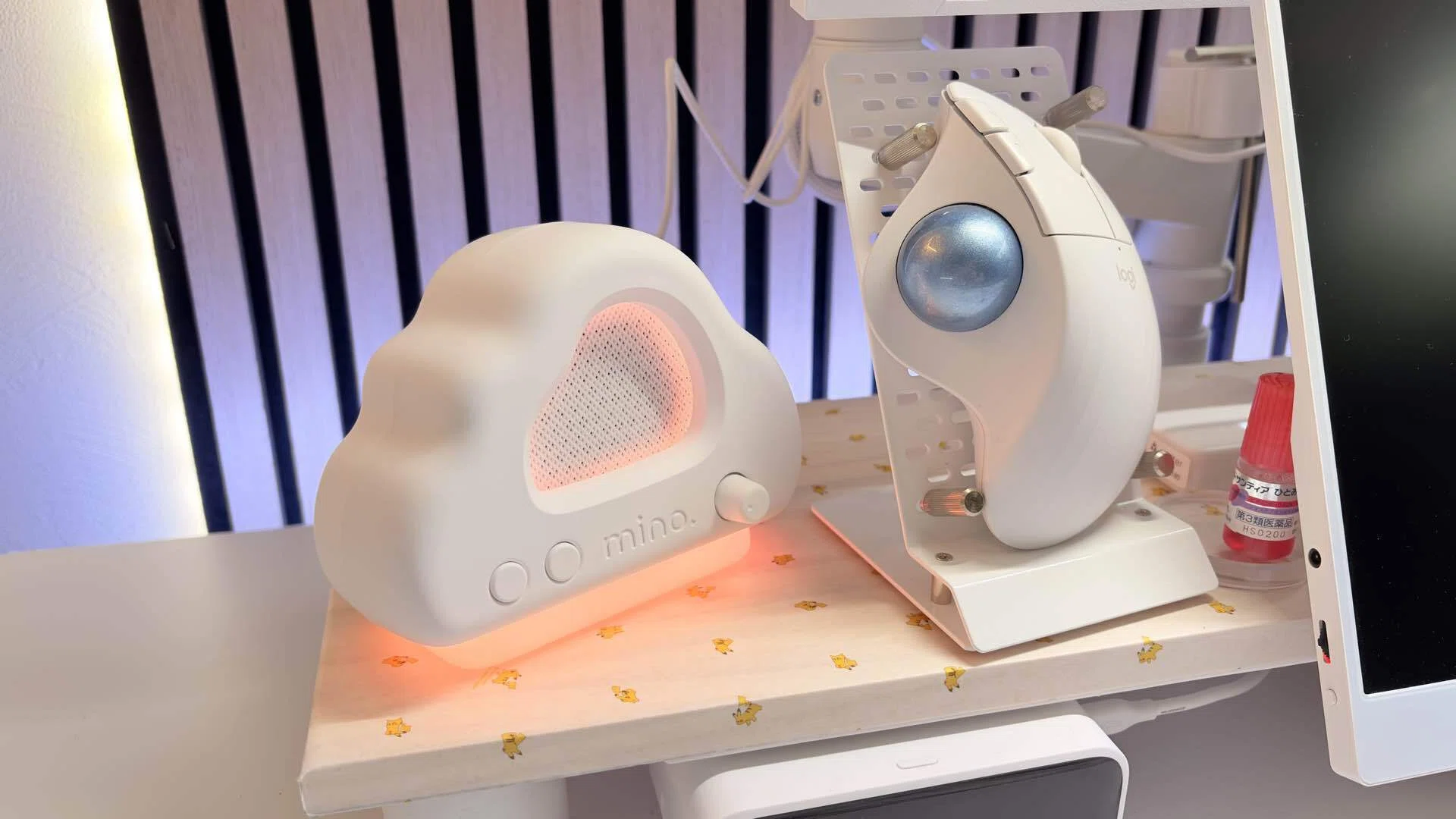 デスクに”雲”浮かぶ。minotel cloud speakerを正直レビュー｜saban（さ
