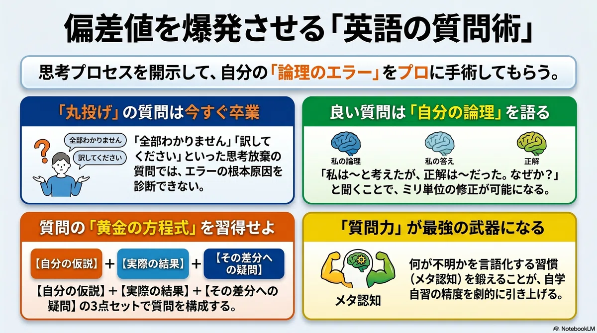 【英語こそ質問すべし！】｜KKDRオンライン英語塾