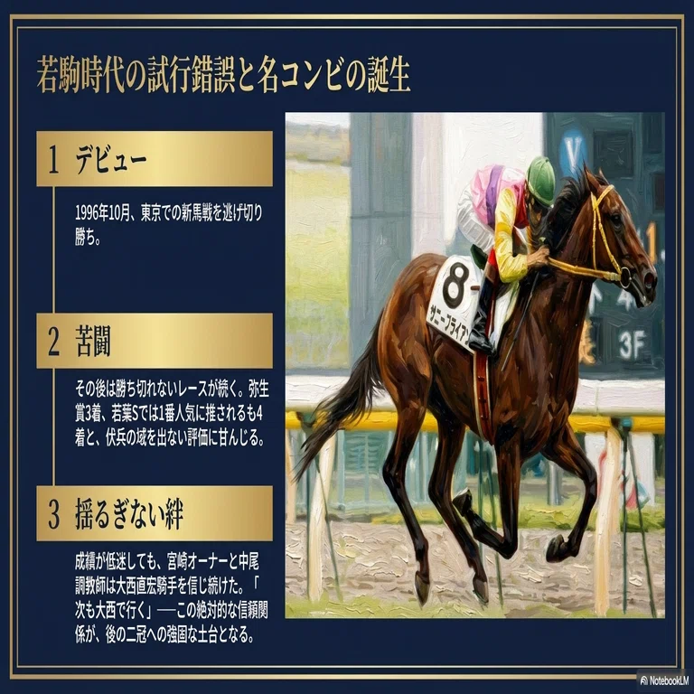 サニーブライアン -強烈な逃げで二冠制覇-｜ハサミおじさん