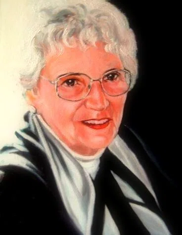 都志良三肖像画大全（87）Mrs Helene ( - ) Canada を描く。｜都志良三