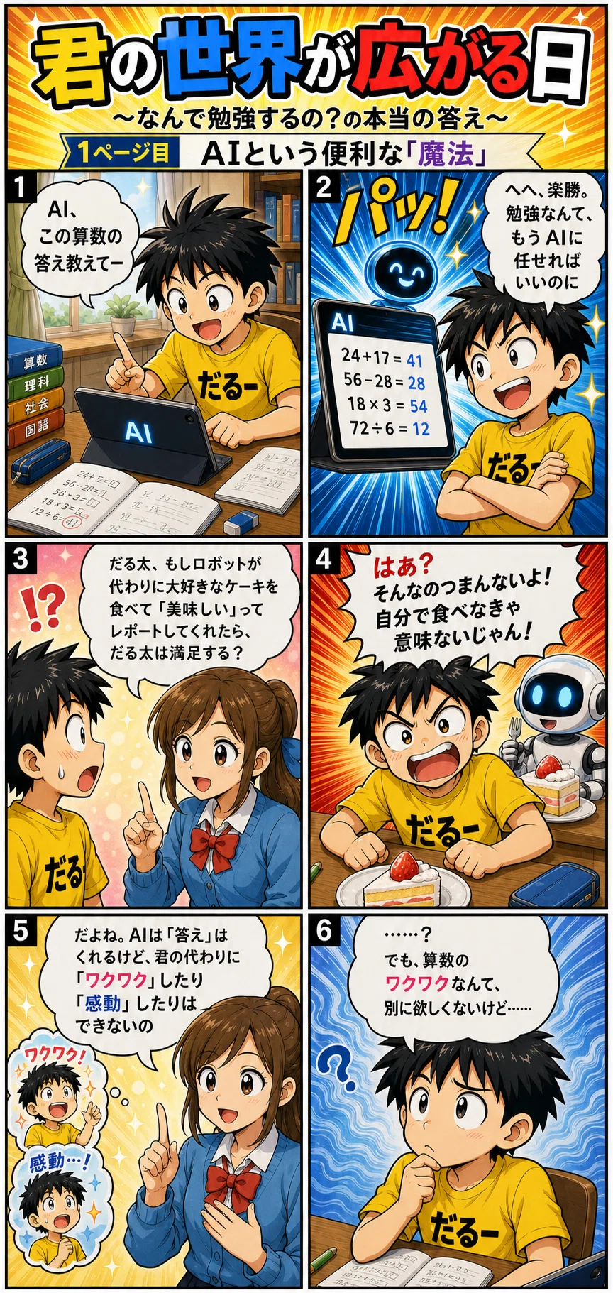 受験勉強全般】「AIがあるのに、なんで勉強するの？」｜中学受験