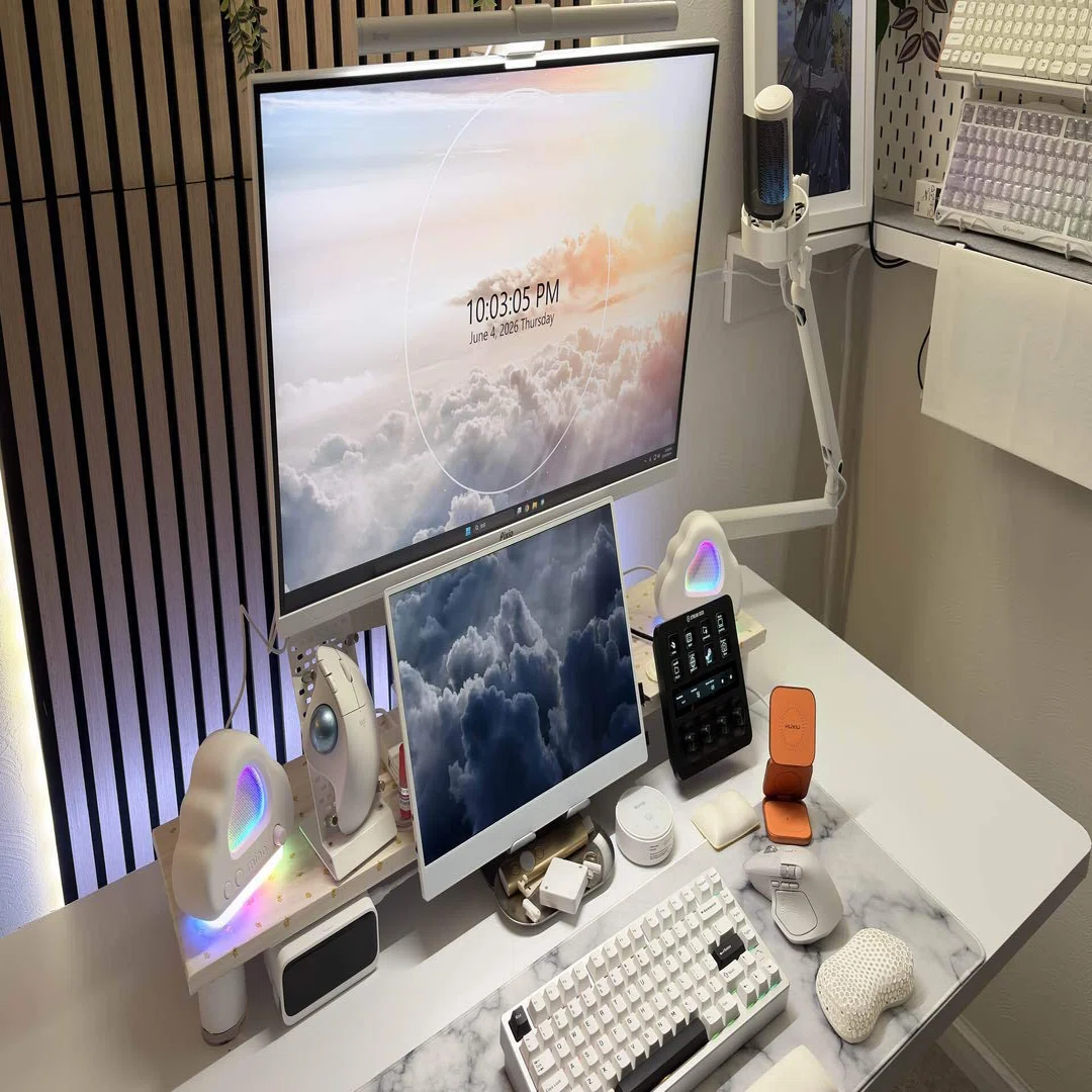 デスクに”雲”浮かぶ。minotel cloud speakerを正直レビュー｜saban（さ 