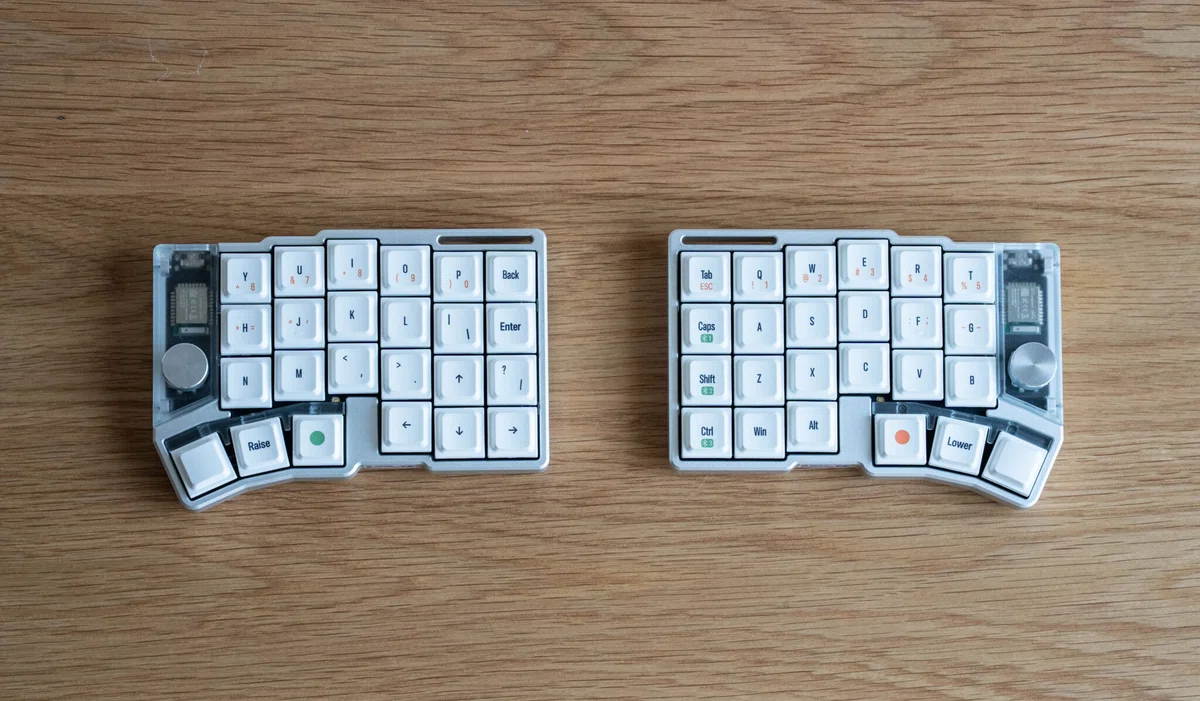 75%配列の「Jiffy75」が完全無線分割キーボード導入の正解かもしれない