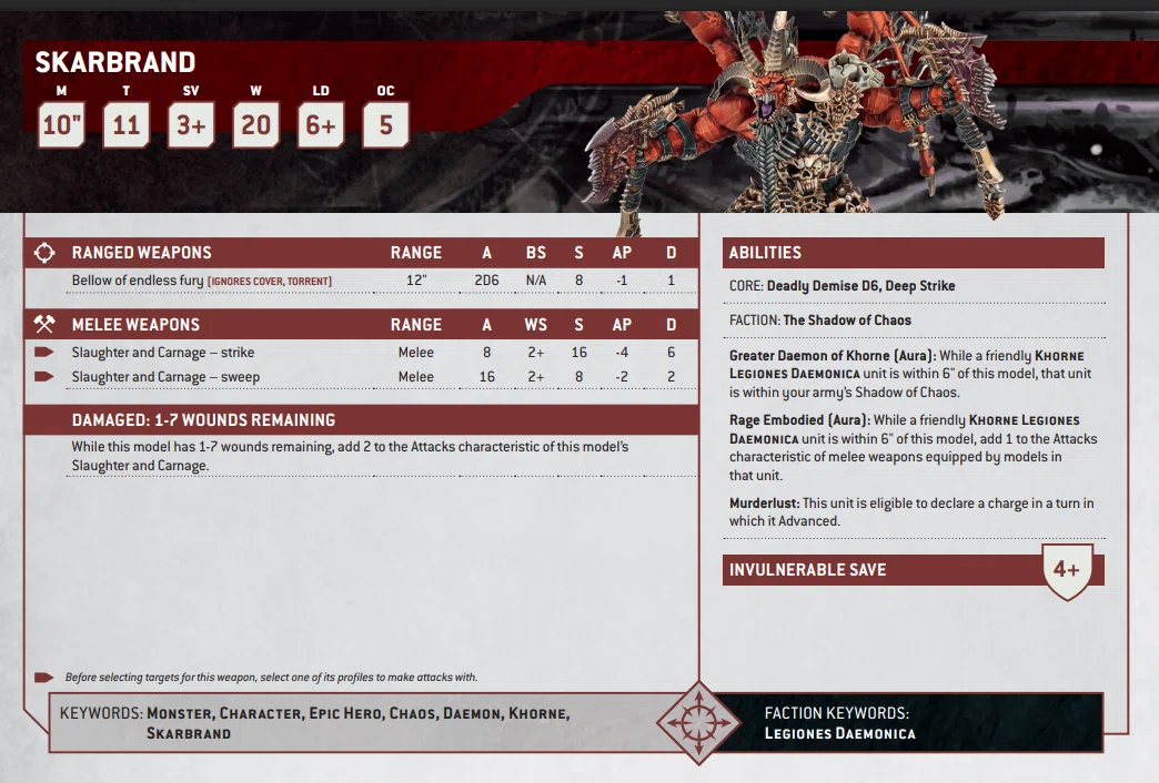 ウォーハンマー40K】ケイオスディーモン誤訳修正表｜シュラゴン