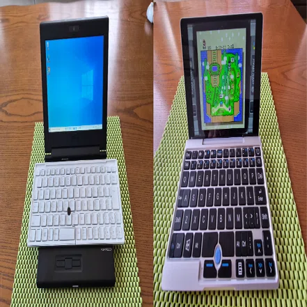 変態パソコンシリーズ 第7弾キングジム PORTABOOK XMC10 実機レビュー