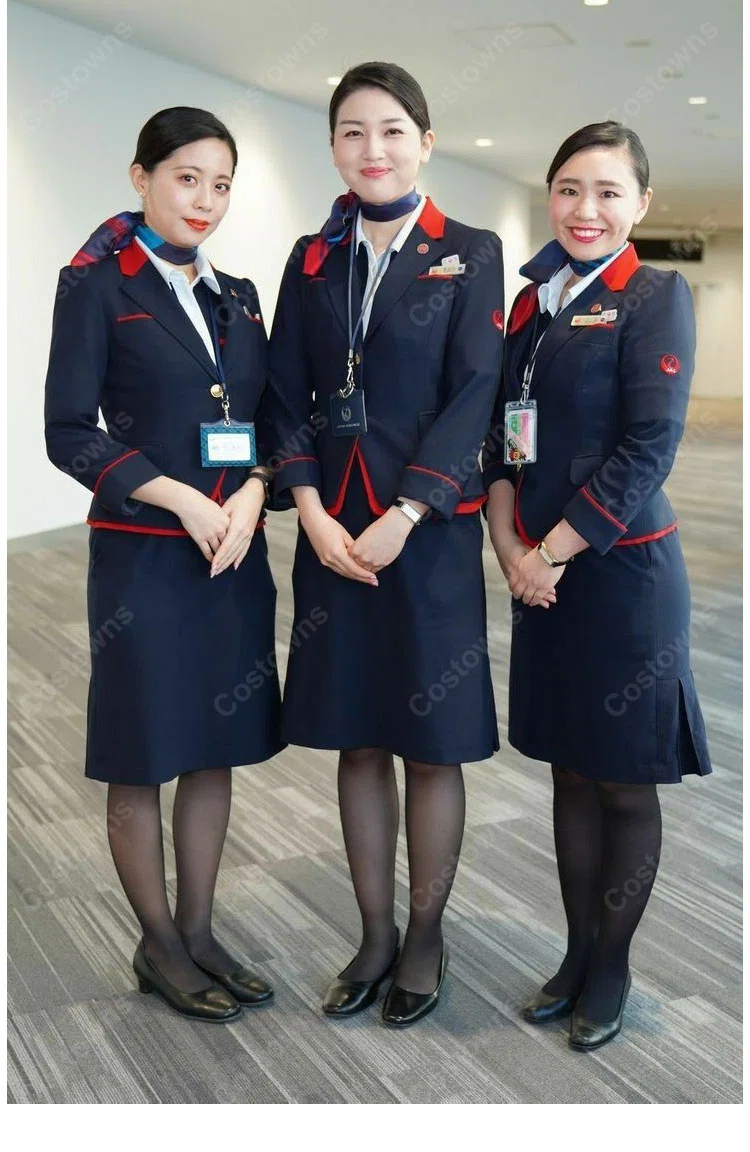 CA制服・航空会社風制服でつくる、きちんと上品なキャビンアテンダント