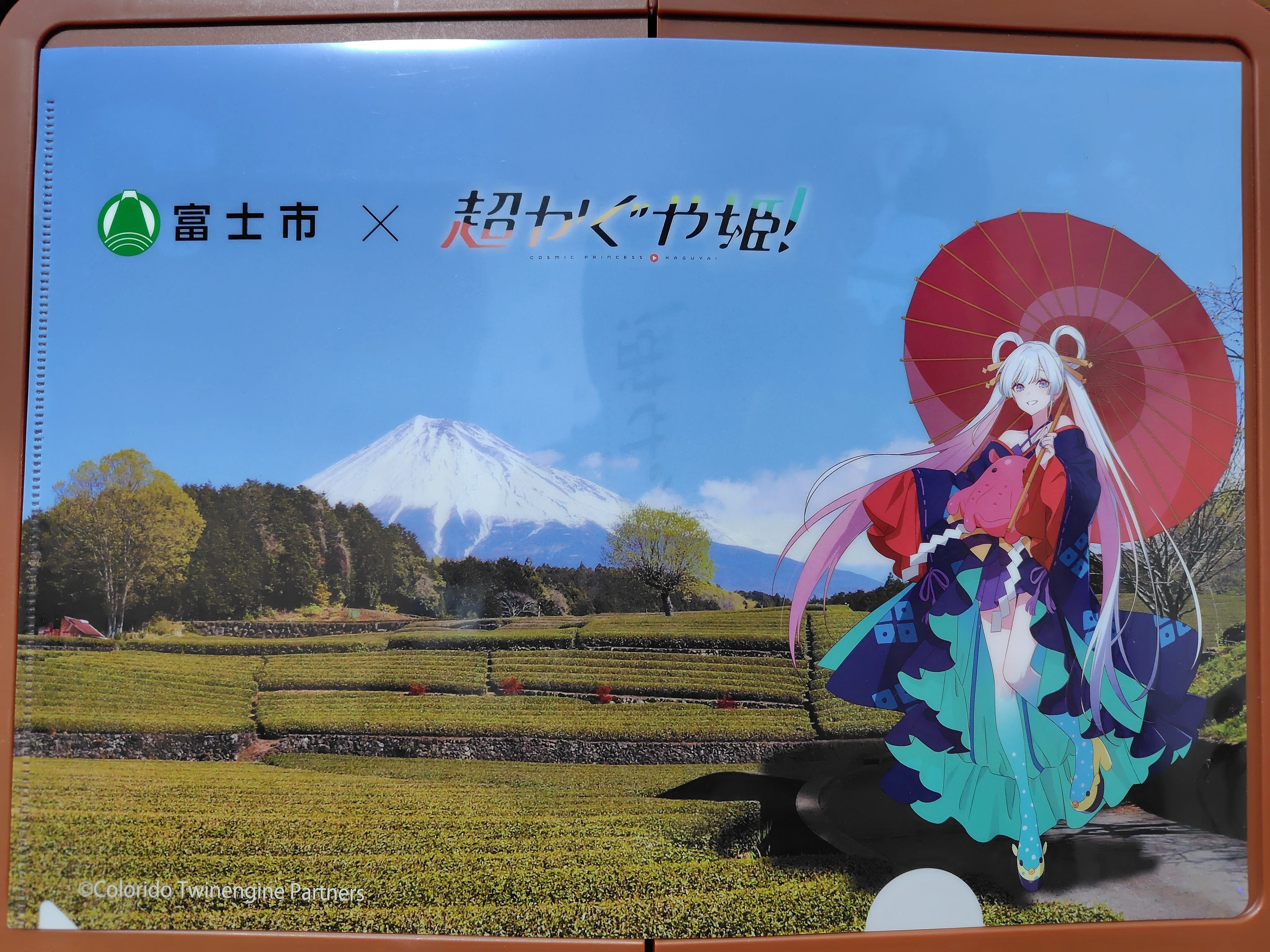 超かぐや姫！☓富士市 クリアファイル｜すぬいちぴいち