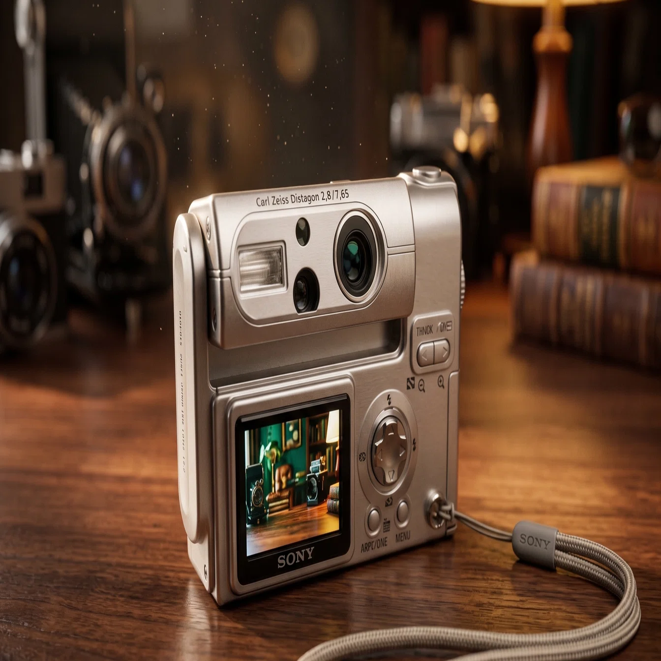 Sony デジカメまとめ カメラの系譜 Sony CyberShot DSC-F77｜dokachin