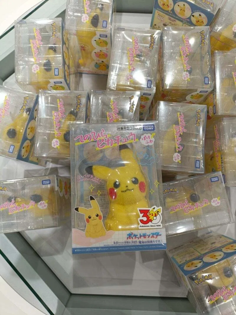 ポケモンセンター東京DX ピカチュウ３種セット ポケモン30周年⚡️】懐かしの手のひらピカチュウ ポケモンセンター