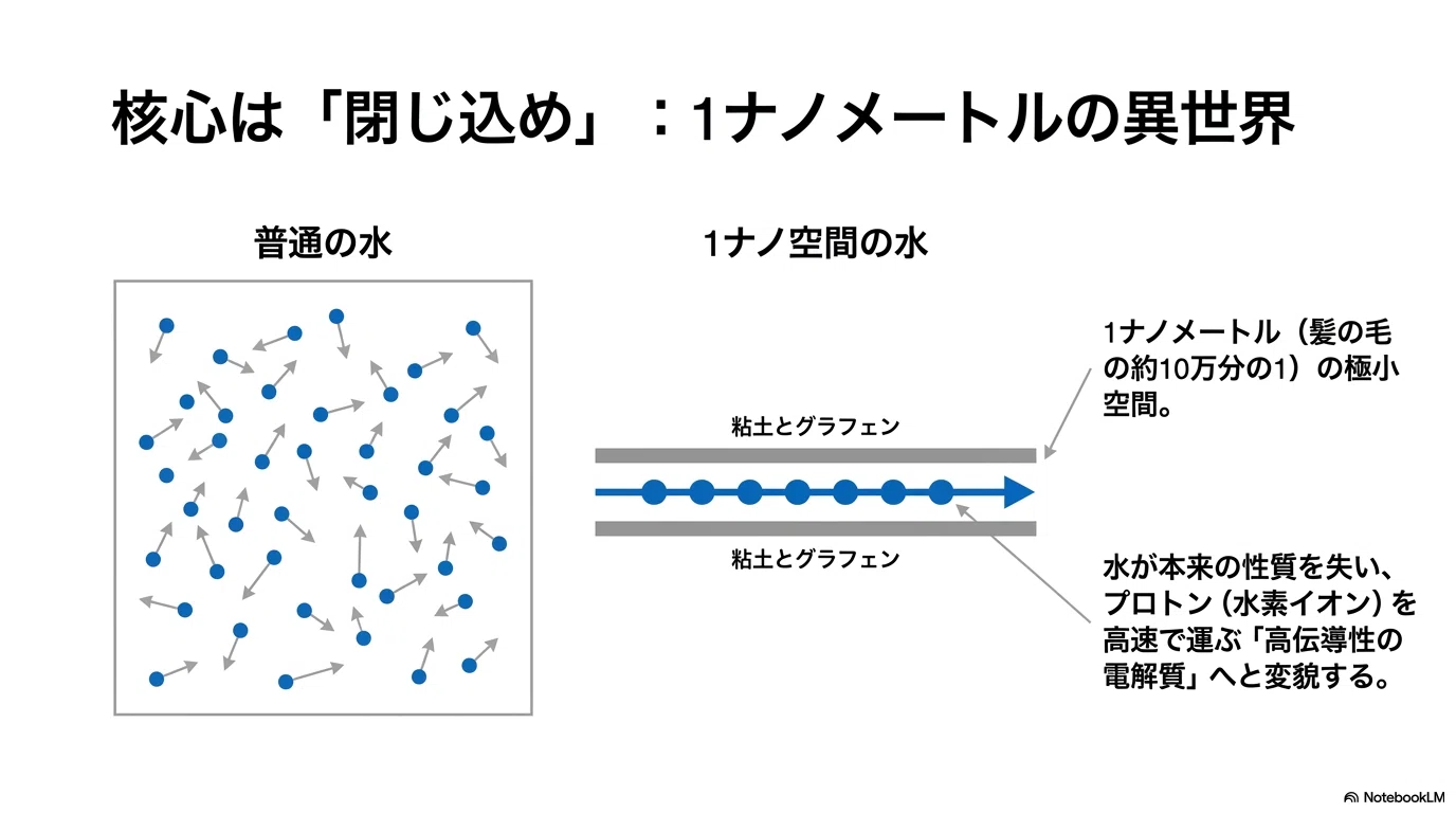 水が電池になる日――1ナノメートルの奇跡が変えるエネルギーの未来