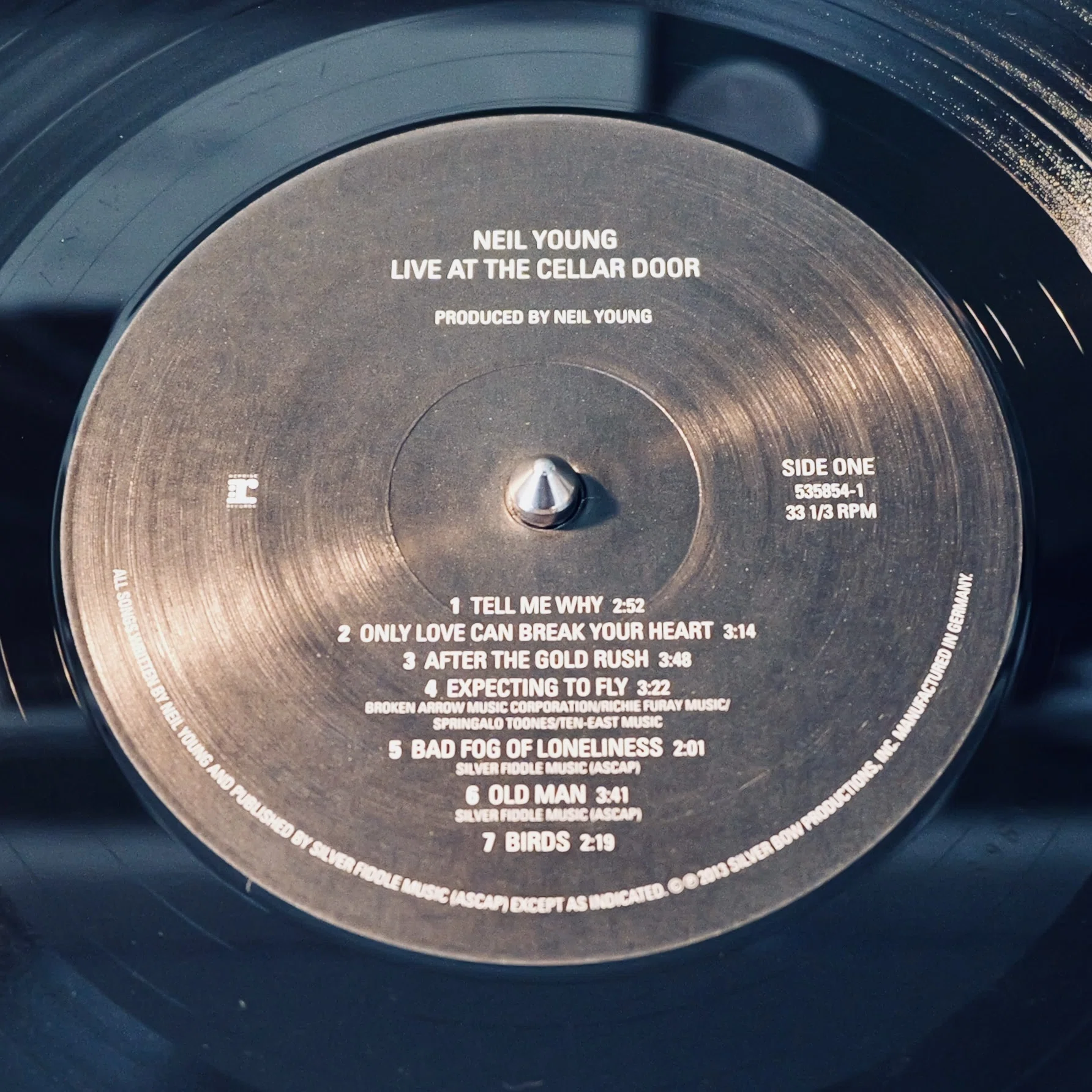レコード棚を総浚い #171 『Neil Young / Live at The Cellar Door