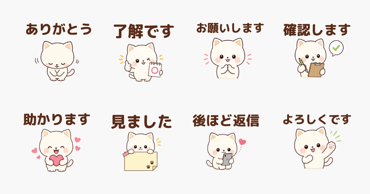 今日のLINEスタンプ #33｜eribon