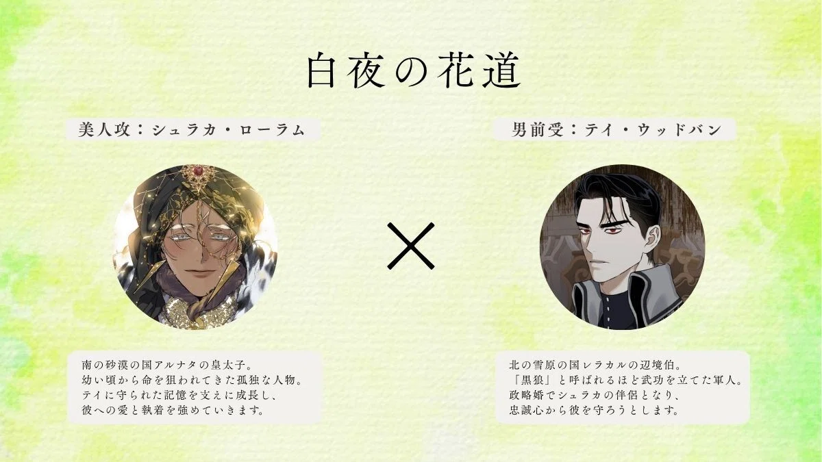 最近読んで印象に残った韓国BL漫画｜『白夜の花道』は執着攻め×男前