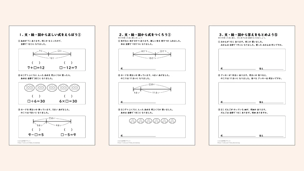 1日5分で文章題苦手を攻略！】小学校6年間の算数文章題学び方・教え方