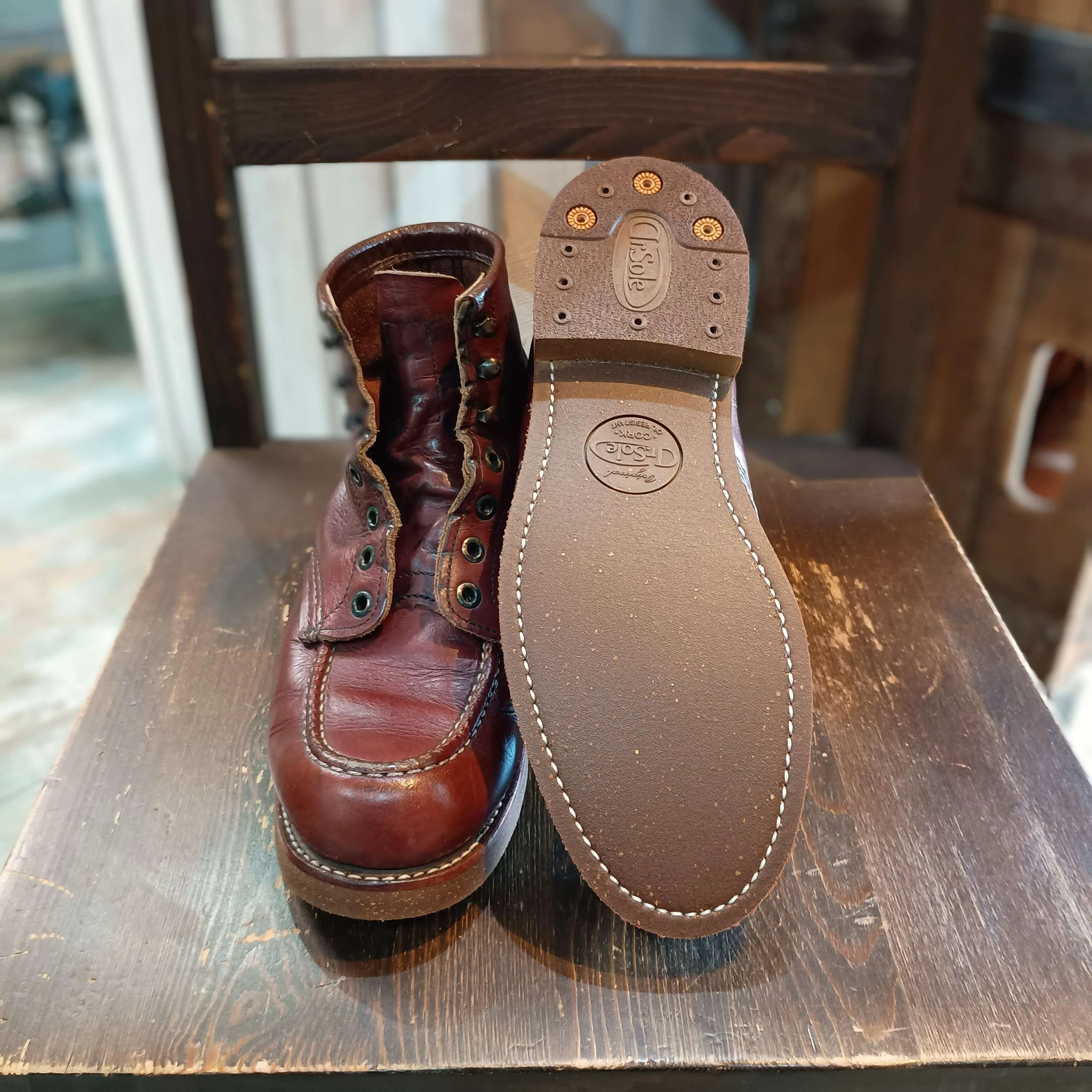 リソール/ソールカスタム】Red Wing#213+Dr.Sole Cork Sole｜CREA