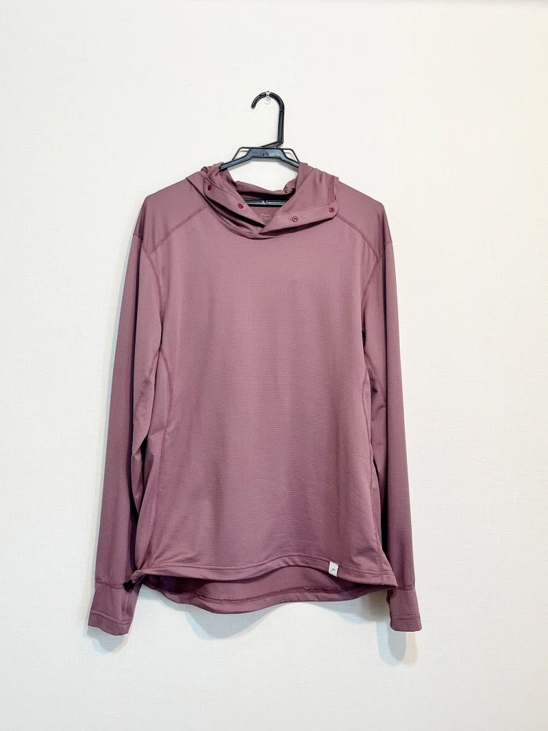山ウェア】日除けもできて、風通しもいい「CAYL（ケイル）Snap Air