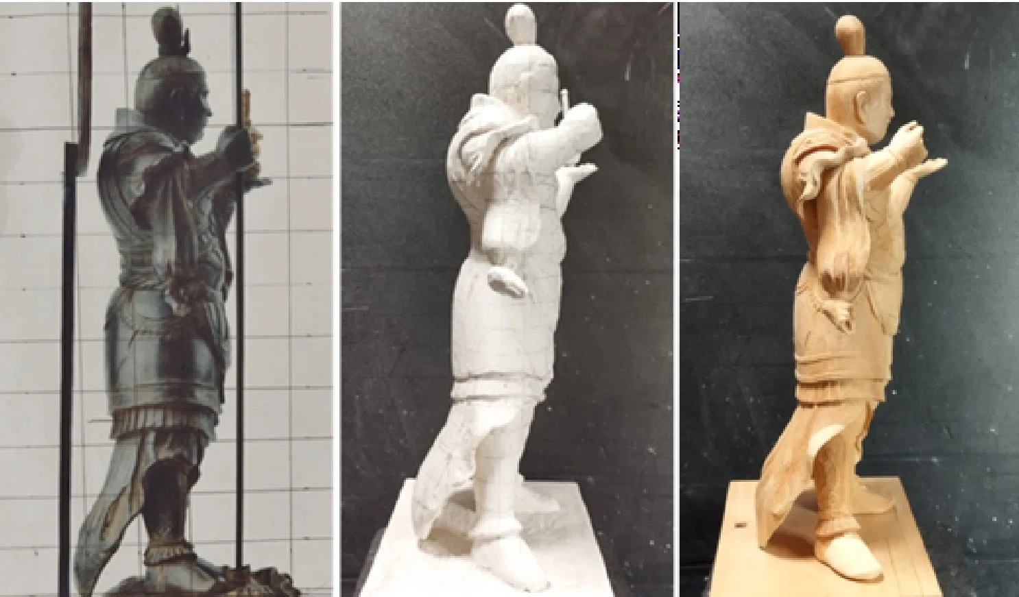 仏像彫刻教室制作記【10】 毘沙門天編（3）｜田川直道