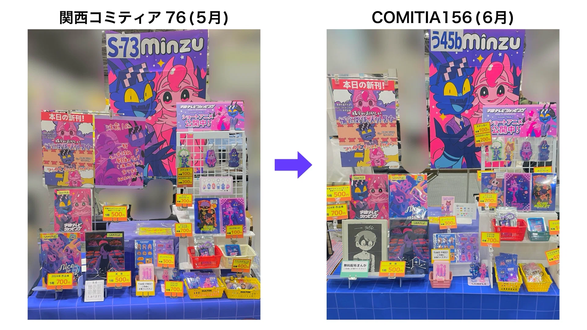 コミティア156ふりかえり！｜やってよかった事など｜Zumy (ズミー)