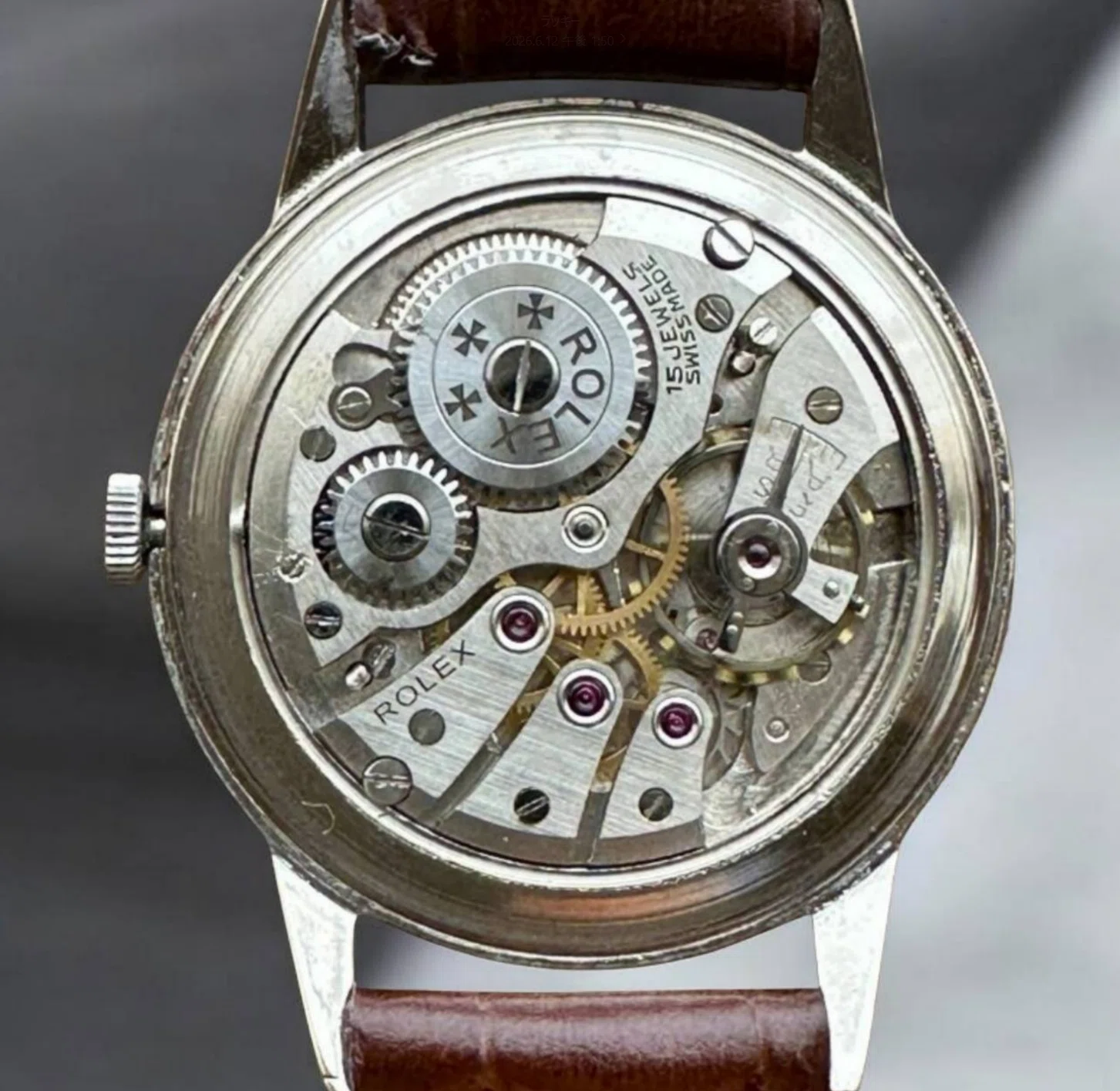 3. [ROLEX MARCONI] Approaching the Reality of Antique Watches