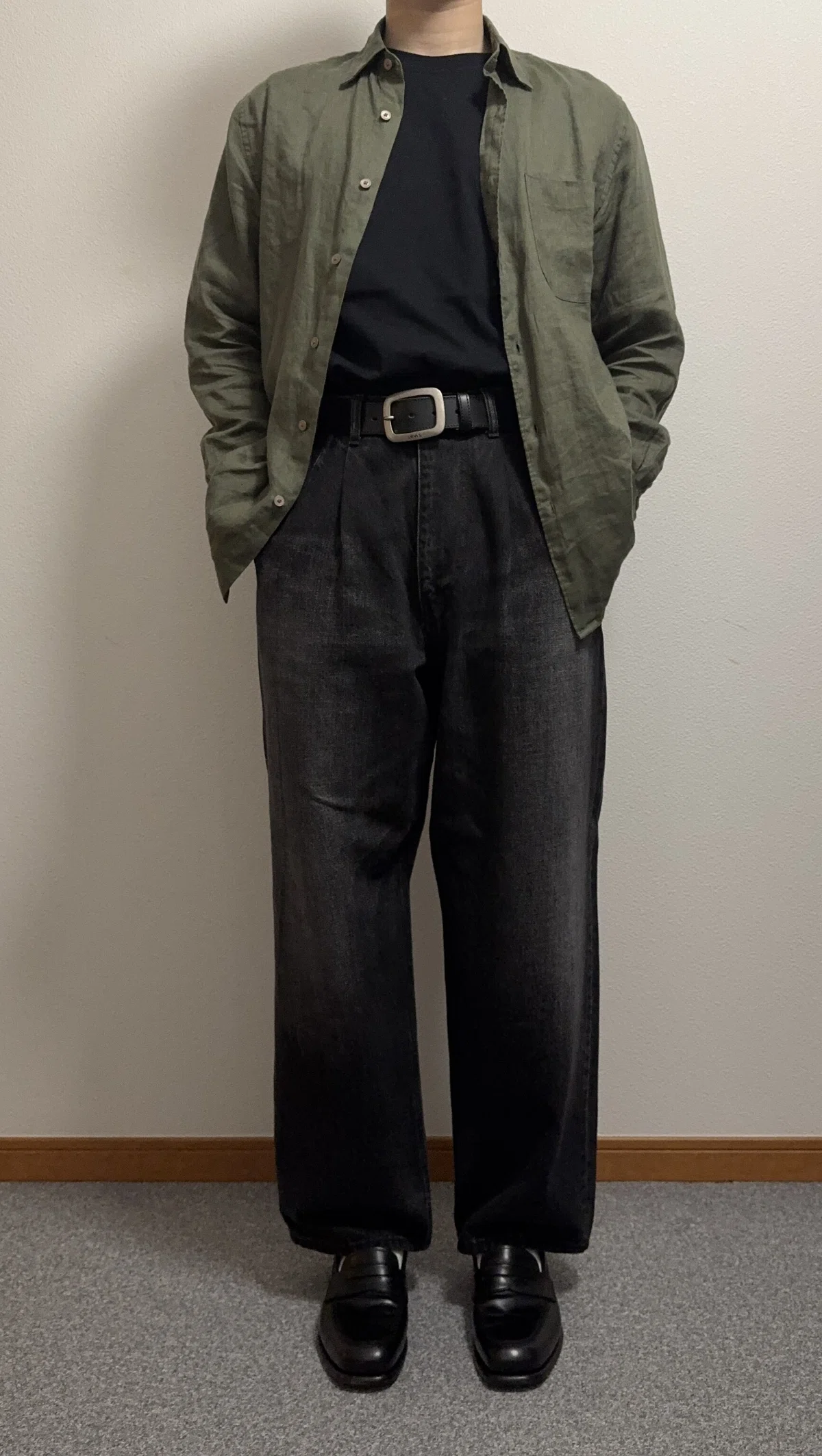 Graphpaper】上品に履けるセルビッチデニム｜Selvage Denim Two Tuck 