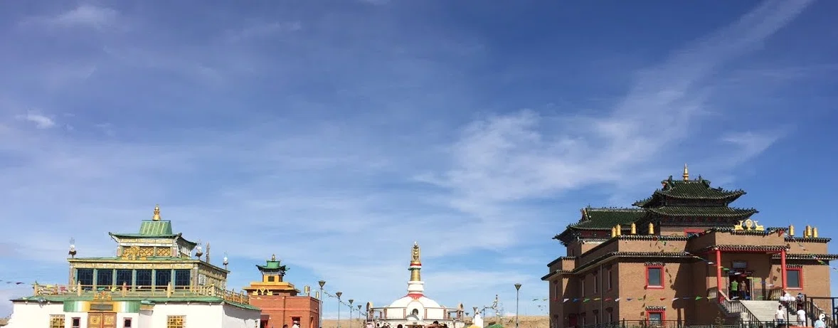 ハマリン・ヒード　サインシャンド　ハマリン寺院　ハマル寺院　仏教寺院　寺院　チベット仏教　モンゴル　ダンザンラブジャー