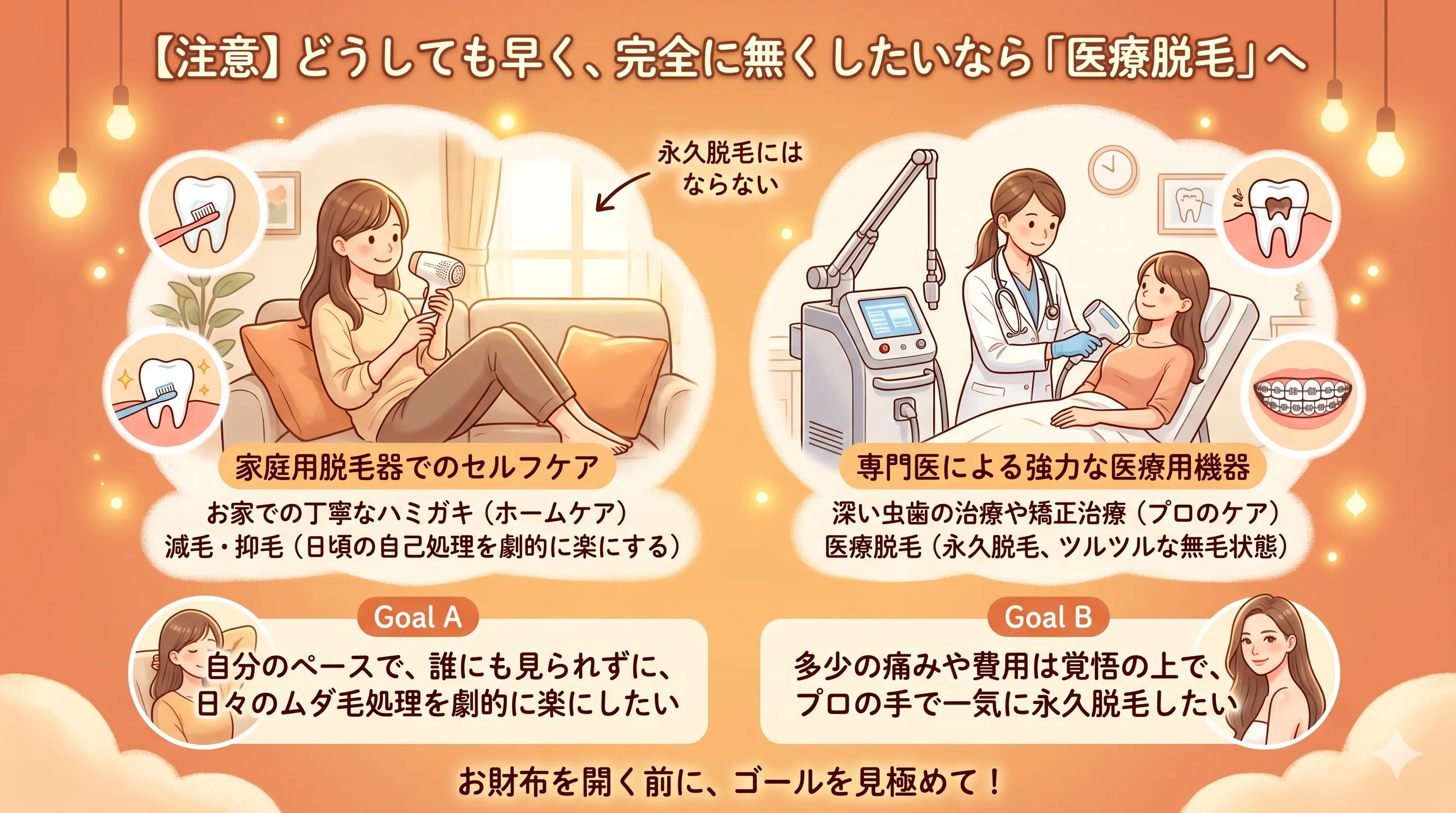 家庭用脱毛器はぶっちゃけ安物で痛くて挫折？VIOケアで後悔しない最強2