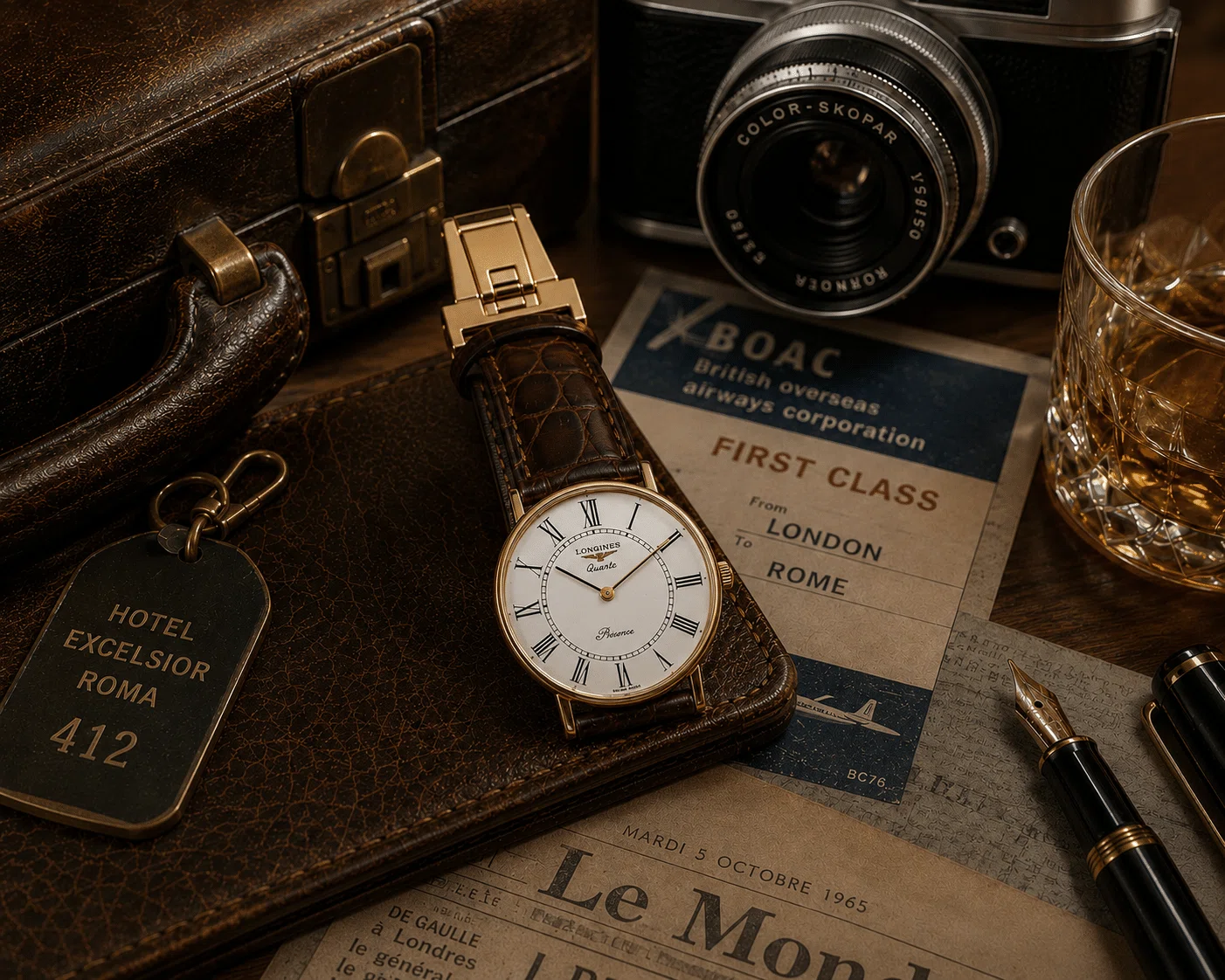 時を刻む小さなケースに詰まった壮大な歴史 ― LONGINES Presence