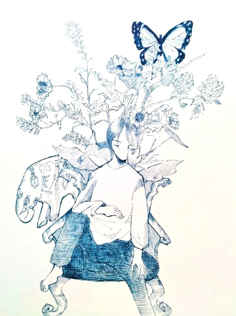 【絵画】抽象画 夢日記の絵画　davis uesugi 絵『夢』｜九藤 朋