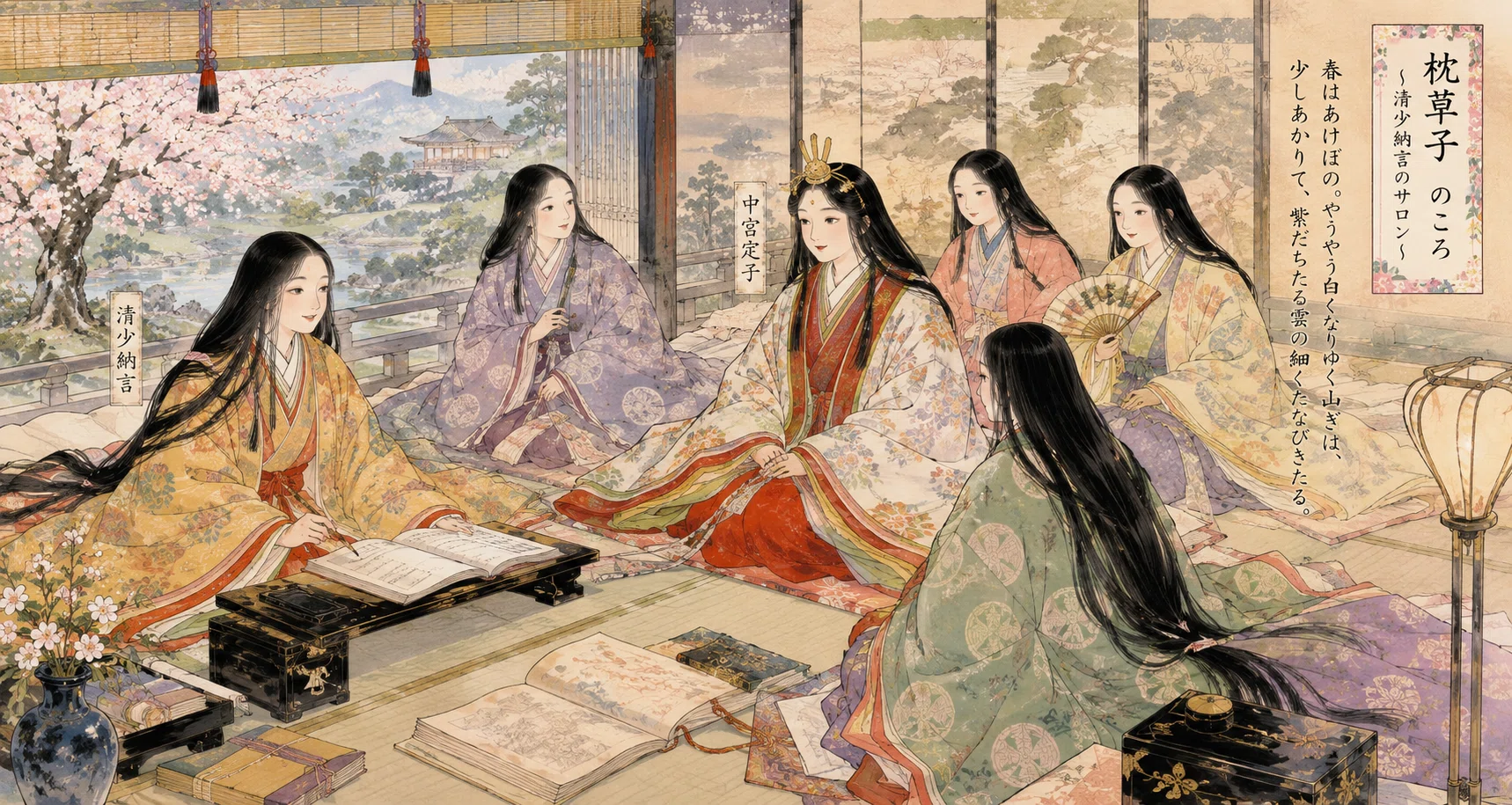 枕草子』は平安時代の女子会トークだった！？｜hon sora