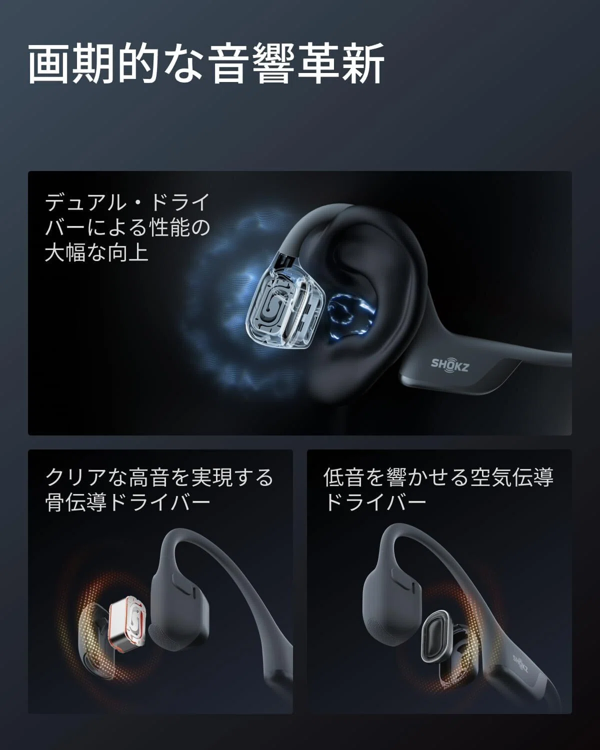 熱烈レビュー】Shokz OpenRun Pro 2 骨伝導イヤホン ワイヤレス