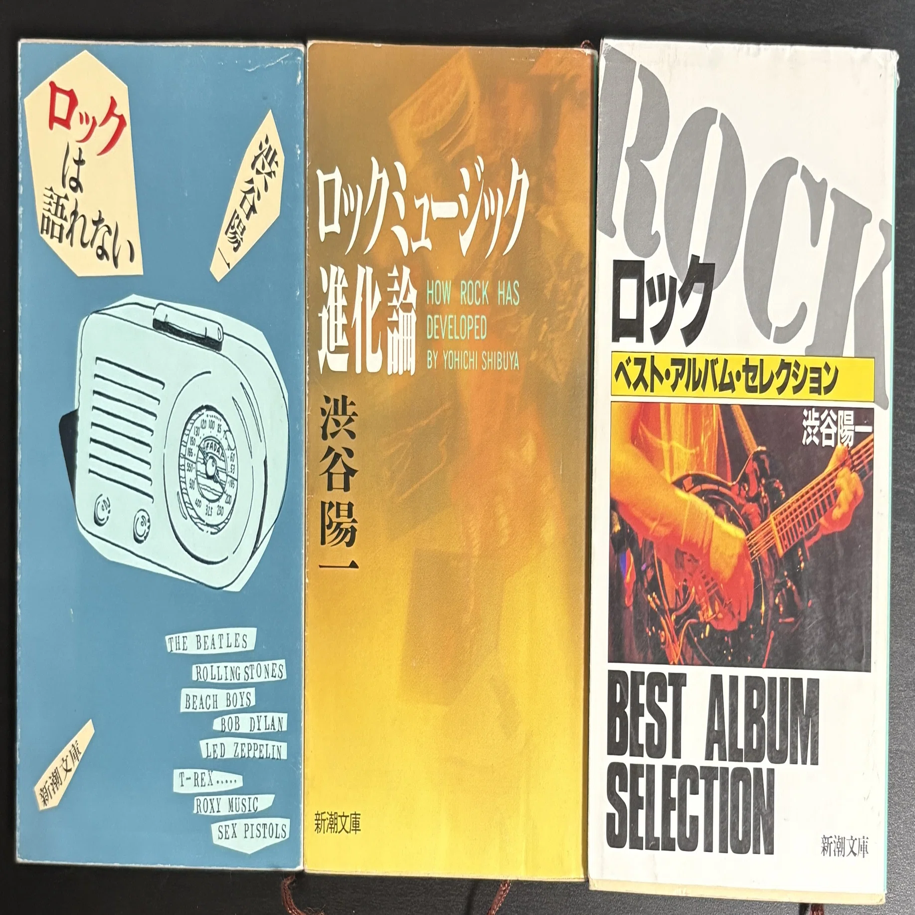 メディアとしてのロックン・ロール〜渋谷陽一評論集」が届いた｜Groove 
