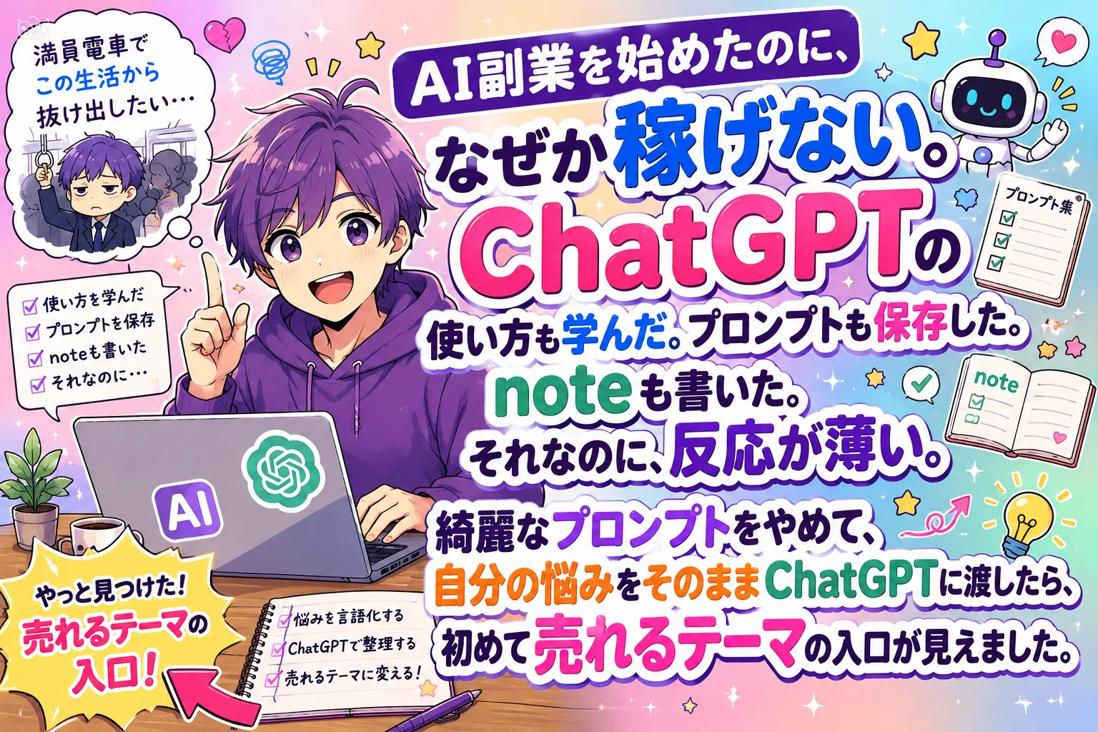 らむね プロフ確認お願い致します様 リクエスト 3点 まとめ商品 実体験】ChatGPTに綺麗なプロンプトを入れるのをやめたら、初めて