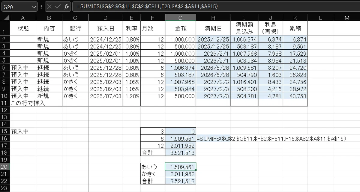 [EXCEL] What happens when you organize fixed deposits in Excel? How ...