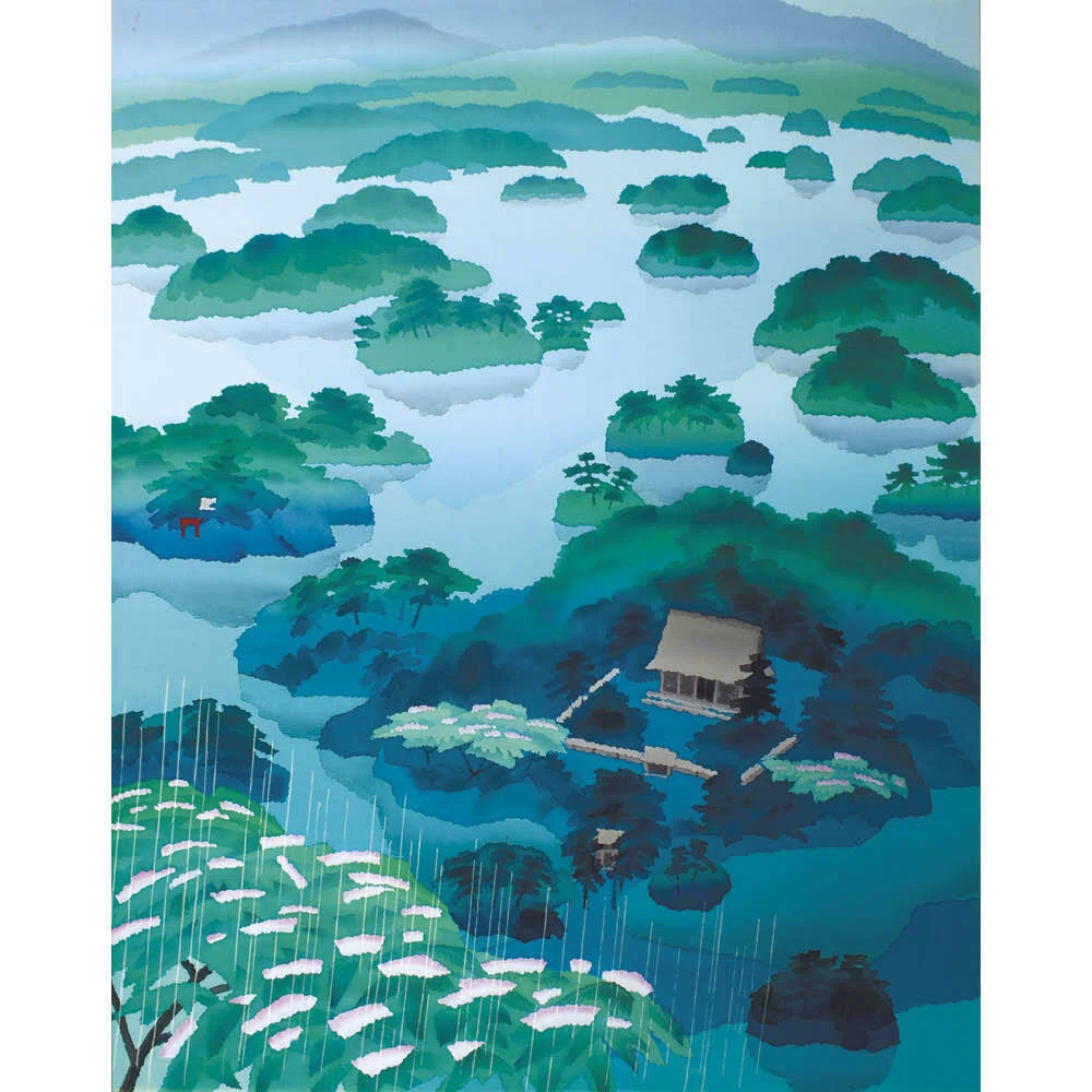 奥の細道』を染める＜山出勝治展＞｜design.kyoto