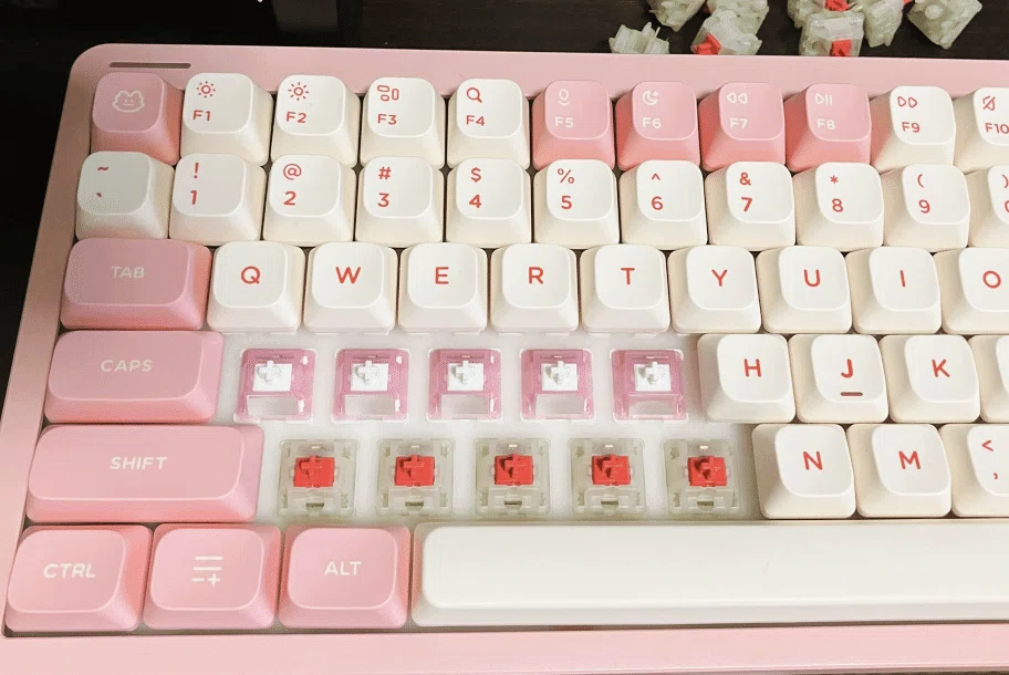 Halo75 V2とSilent Red Clear-Top Switchはすごく気持ちいい｜tmo