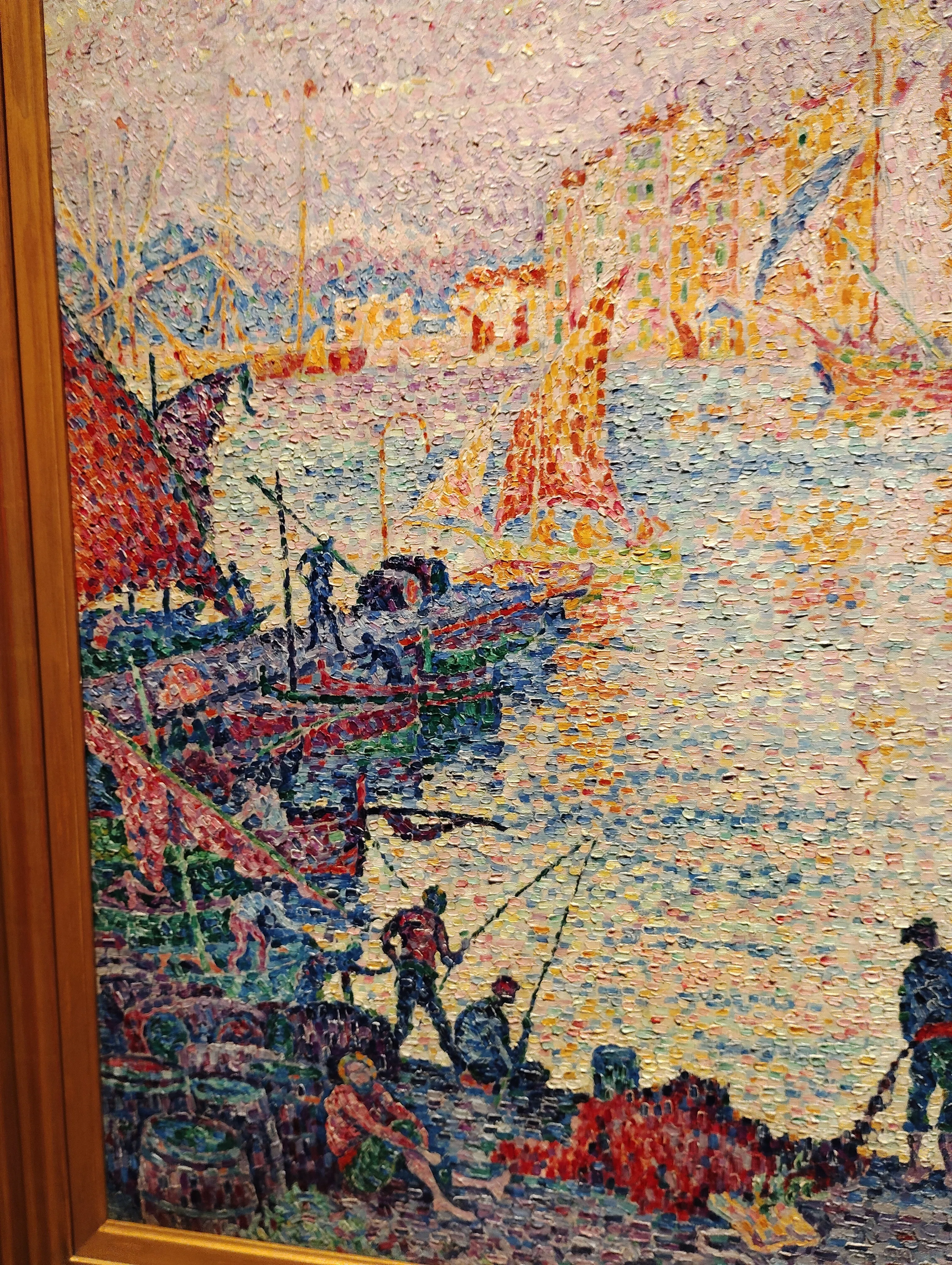 国立西洋美術館常設展 ポール・シニャック1863年 - 1935年サン=トロぺ